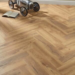 Dolcevita Herringbone 8mm Ranch Oak 4V Laminate Flooring