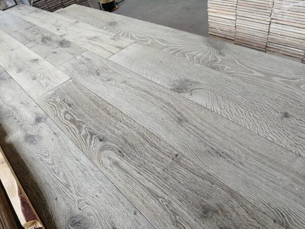 Supreme 15/4 x 220mm Novu Grey Distressed Premium Hard Waxed Engineered Flooring