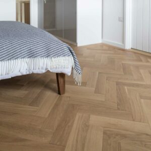 Dolcevita 14/3 x 90mm Natural Smooth Oak Herringbone Engineered Flooring