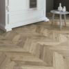 Austrian Chevron 8mm Natural Rustic Oak 4V Laminate Flooring