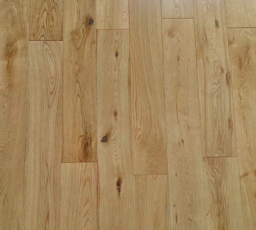 Nevada 18/5 x 125mm Natural Lacquered Oak Engineered Flooring