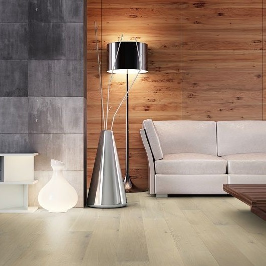 Sienna 14/3 x 190mm Distressed Invisible Grey Oak Engineered Flooring