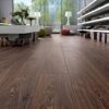 Premium 12mm Vintage Dark Oak 4V Groove Laminate Flooring