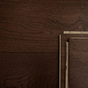 Chicago Click 14/3 x 190mm Smoked Brushed Oak Engineered Flooring