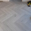 Pro Herringbone 5mm Light Grey Oak Luxury Vinyl Click Flooring