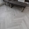 Pro Herringbone 5mm Light Grey Oak Luxury Vinyl Click Flooring