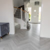 Pro Herringbone 5mm Light Grey Oak Luxury Vinyl Click Flooring