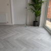 Pro Herringbone 5mm Light Grey Oak Luxury Vinyl Click Flooring