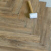 Pro Herringbone 5mm Rustic Country Oak Luxury Vinyl Click Flooring