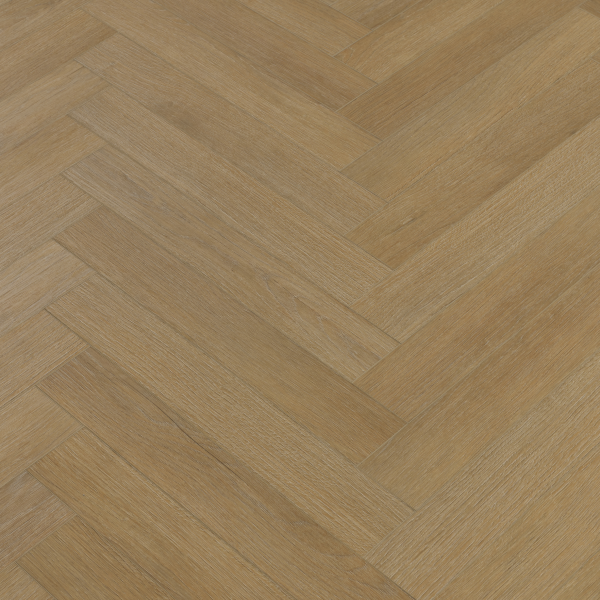 Pro Herringbone 5mm Rustic Shortbread Oak Luxury Vinyl Click Flooring