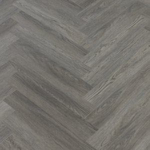 Pro Herringbone 5mm Dark Grey Oak Luxury Vinyl Click Flooring