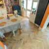 Riviera 18/5 x 90mm Pale Invisible Oak Herringbone Engineered Flooring