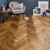 Nature 15/4 x 90mm Smokey Ammonia Oak Herringbone Engineered Flooring