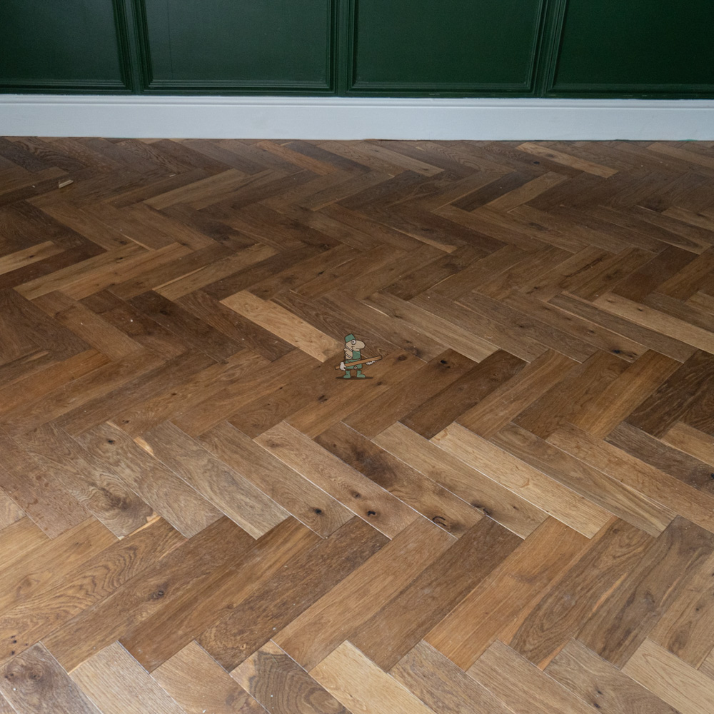 Nature 15/4 x 90mm Smokey Ammonia Oak Herringbone Engineered Flooring