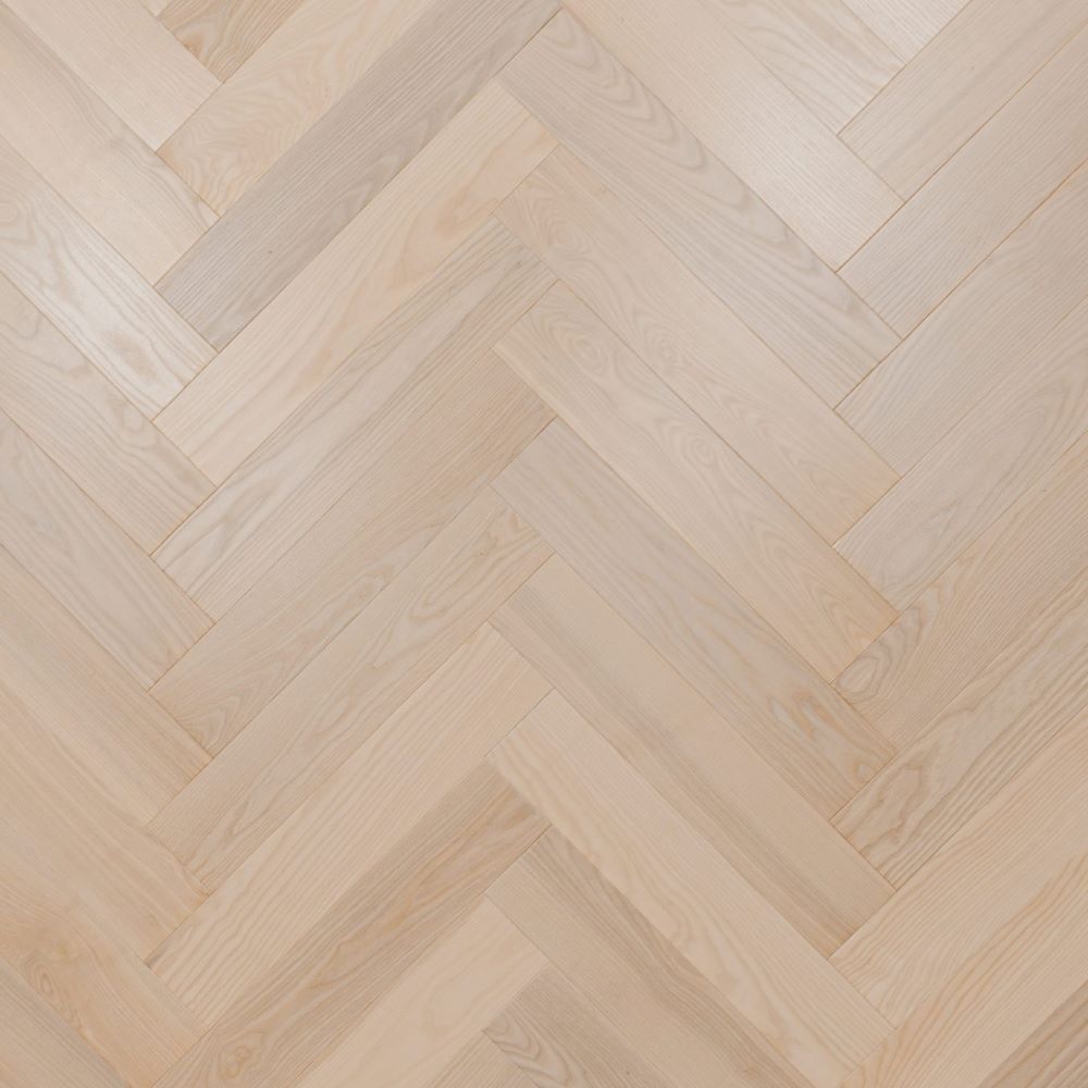 ZigZag Click 12/3 x 110mm Cotton Oak Herringbone Engineered Flooring
