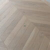 Nevada 14/3 x 90mm Pale Invisible Oiled Oak Chevron Engineered Flooring