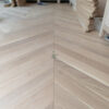 Nevada 14/3 x 90mm Pale Invisible Oiled Oak Chevron Engineered Flooring