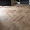 Riviera 18/4 x 90mm Pale Invisible Oak Herringbone Engineered Flooring