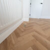 Riviera 18/4 x 90mm Pale Invisible Oak Herringbone Engineered Flooring