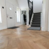 Riviera 18/4 x 90mm Pale Invisible Oak Herringbone Engineered Flooring