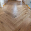 Nature 15/4 x 90mm Natural Brushed Oak Herringbone Engineered Flooring