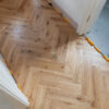 Nature 15/4 x 90mm Natural Brushed Oak Herringbone Engineered Flooring