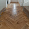 Nature 15/4 x 90mm Natural Brushed Oak Herringbone Engineered Flooring