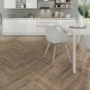 Core Herringbone 5mm Smoked Oak Luxury Vinyl Click Flooring