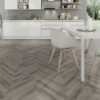 Core Herringbone 5mm Tornado Grey Oak Luxury Vinyl Click Flooring