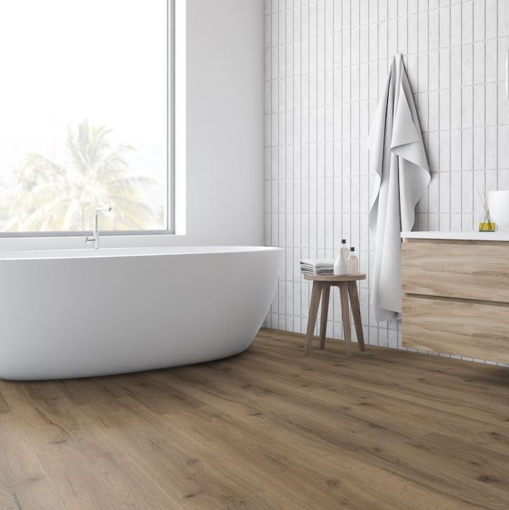 Fusion Core 5mm Smoked Oak Luxury Vinyl Click Flooring