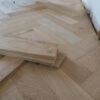 Riviera 14/3 x 90mm Pale Invisible Oak Herringbone Engineered Flooring