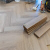 Craft Herringbone 12mm Glacier Oak Laminate Flooring