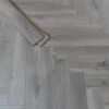 Fusion Herringbone 12mm Moon Grey Oak 4V Laminate Flooring