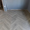 Fusion Herringbone 12mm Moon Grey Oak 4V Laminate Flooring