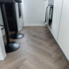 Fusion Herringbone 12mm Moon Grey Oak 4V Laminate Flooring