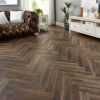 Craft Herringbone 12mm Highland Oak Laminate Flooring