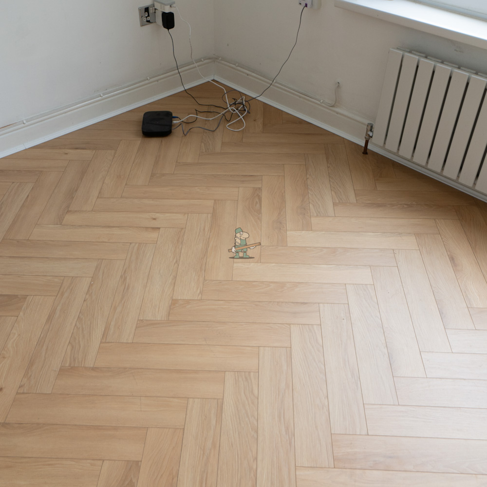 Craft AC5 Herringbone 12mm Coastal Oak Laminate Flooring