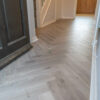 Craft AC5 Herringbone 12mm Castle Grey Oak Laminate Flooring