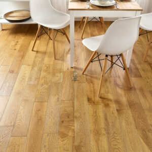 📦 Pallet DEAL – 14/3 x 125mm Golden Wheat Oak Engineered Wood Flooring 72sqm