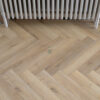 Fusion Herringbone 12mm Shortbread Oak 4V Laminate Flooring