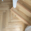 Fusion Herringbone 12mm Shortbread Oak 4V Laminate Flooring