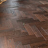 📦 Pallet DEAL – 18mm SMALL Dark Chocolate Oak Parquet Herringbone Engineered Wood Flooring 52sqm