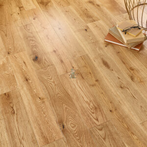 62sqm 📦 Pallet DEAL – 125mm Natural Lacquered Oak Solid Wood Flooring