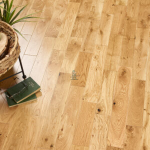 71sqm 📦 Pallet DEAL – 90mm Natural Lacquered Oak Solid Wood Flooring
