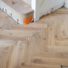 Nature 15/4 x 90mm Seashell Oak Herringbone Engineered Flooring