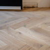 Nature 15/4 x 90mm Seashell Oak Herringbone Engineered Flooring