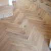 Nature 15/4 x 90mm Seashell Oak Herringbone Engineered Flooring