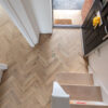 Nature 15/4 x 90mm Seashell Oak Herringbone Engineered Flooring