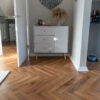 46sqm 📦 Pallet DEAL – 12mm Herringbone Smoked Oak Laminate Flooring