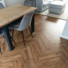 46sqm 📦 Pallet DEAL – 12mm Herringbone Smoked Oak Laminate Flooring